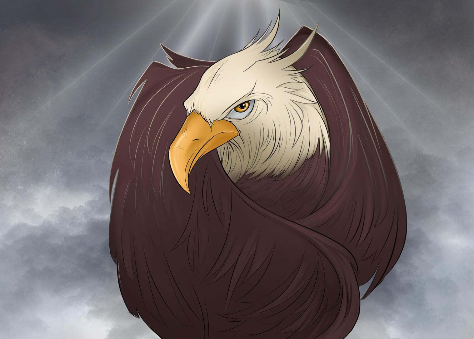 estudo de animais I, ilustração digital