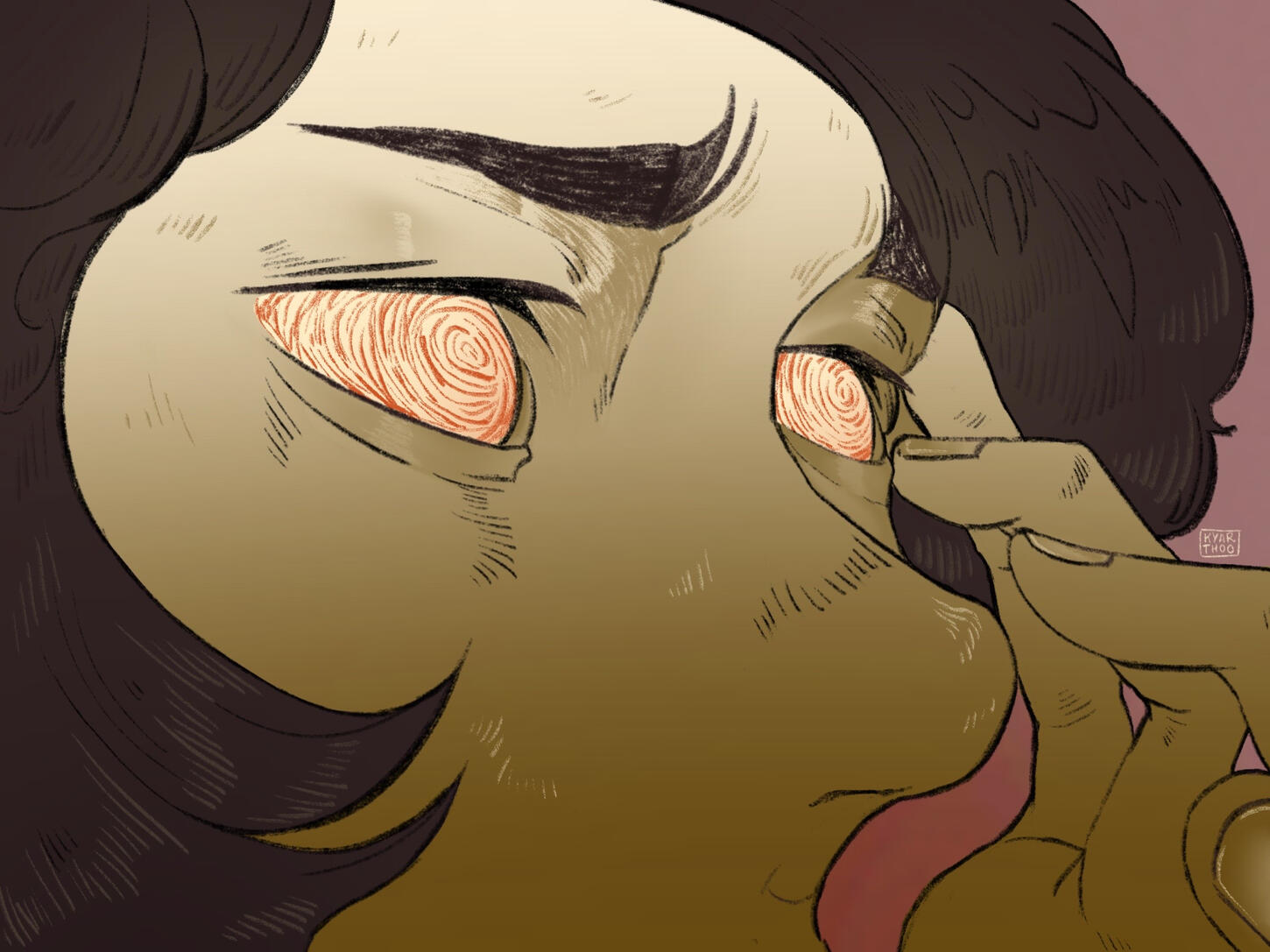 capa de comic, ilustração digital